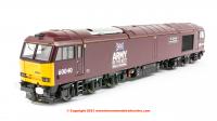 6014 Heljan Class 60 Diesel Locomotive number 60 040 "The Territorial Army Centenary" in DB Shenker maroon livery